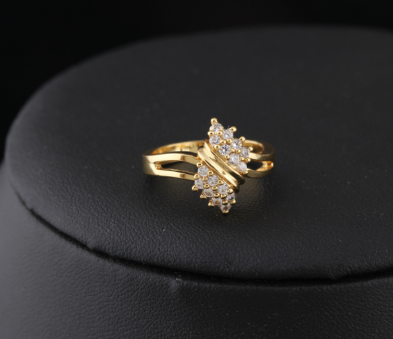 Girls Fashion Zircon Ring