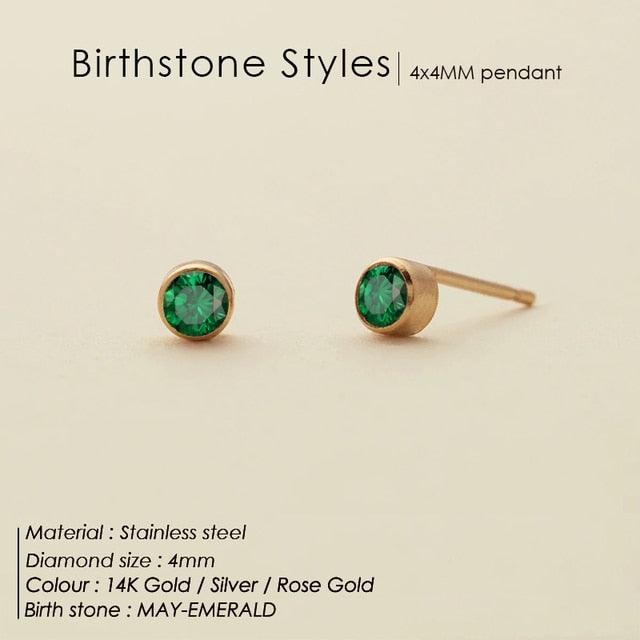 Fashion 12 Crystal Stud Earrings