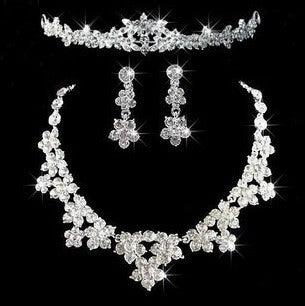 Bridal necklace jewelry set