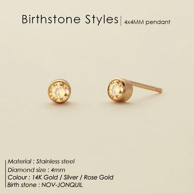 Fashion 12 Crystal Stud Earrings