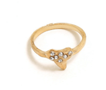Multi-Piece Diamonds Exaggerated Emerald Snake-Shaped Joint Ring 7-Piece Set