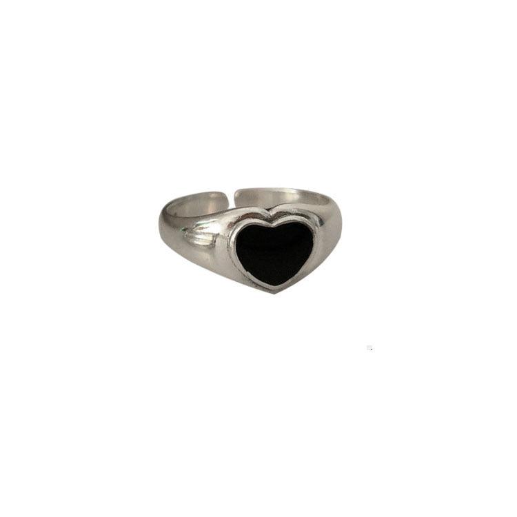 Heart Dollar Smiling Face Ring