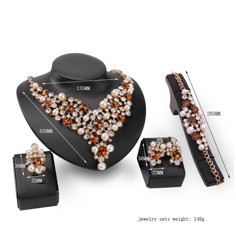 Four-piece Bridal Clothing Accessories