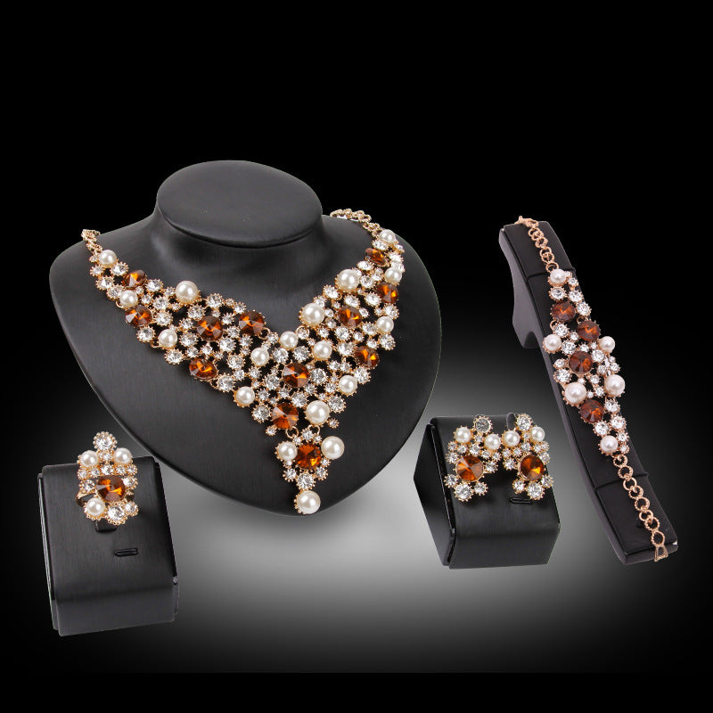 Four-piece Bridal Clothing Accessories