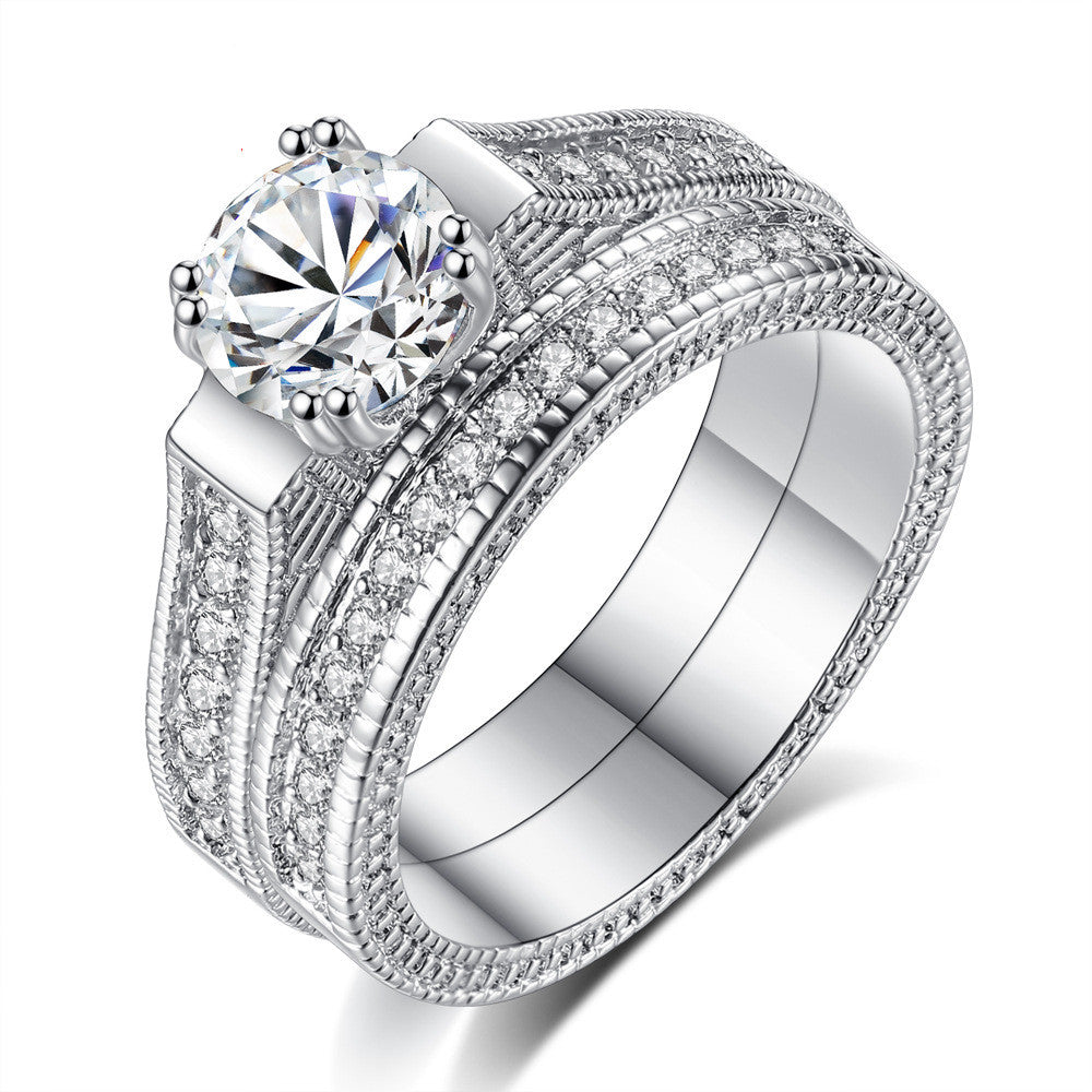 Zircon Amazon Personality Ring