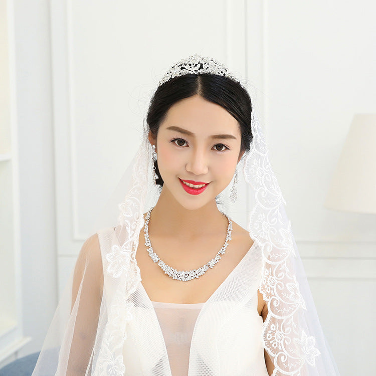 Set of Bridal Diamond necklace set