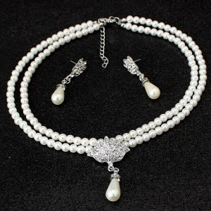 Alloy necklace bride wedding accessories