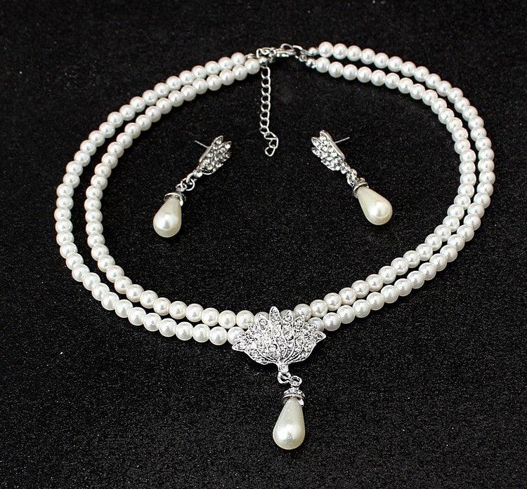 Alloy necklace bride wedding accessories
