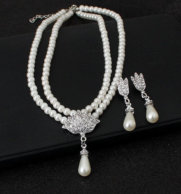 Alloy necklace bride wedding accessories
