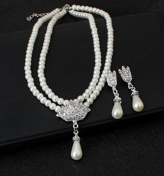 Alloy necklace bride wedding accessories