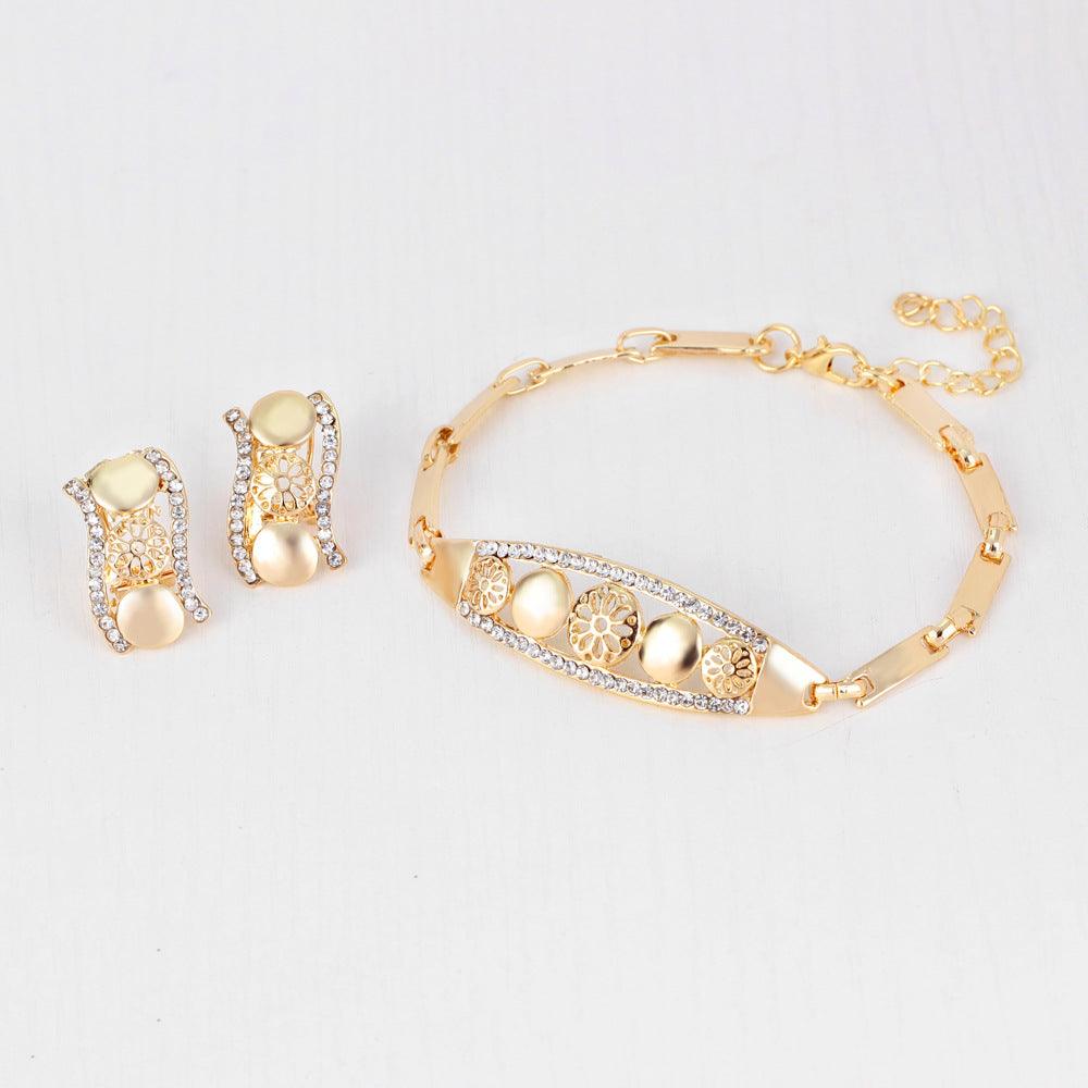 Women's Bridal Jewelry Four Sets