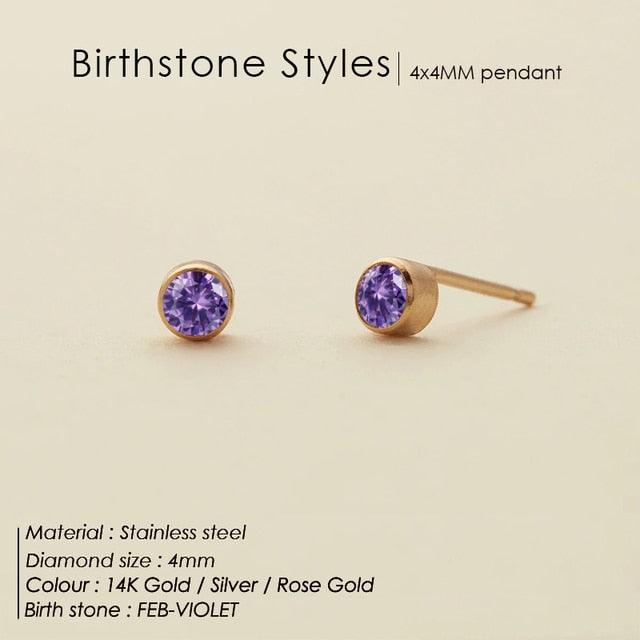 Fashion 12 Crystal Stud Earrings