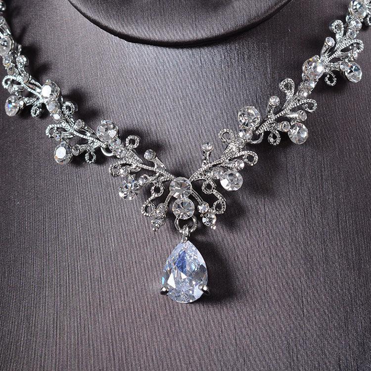 TL205 Bridal Rhinestone bridal jewelry set