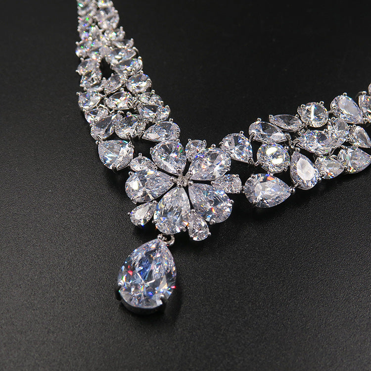 Head dress crown wedding jewelry ornaments suit