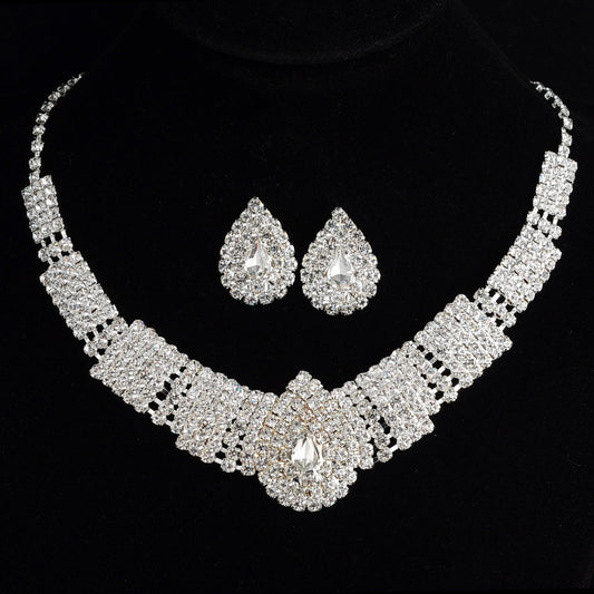 Drill Bridal Suite Necklace