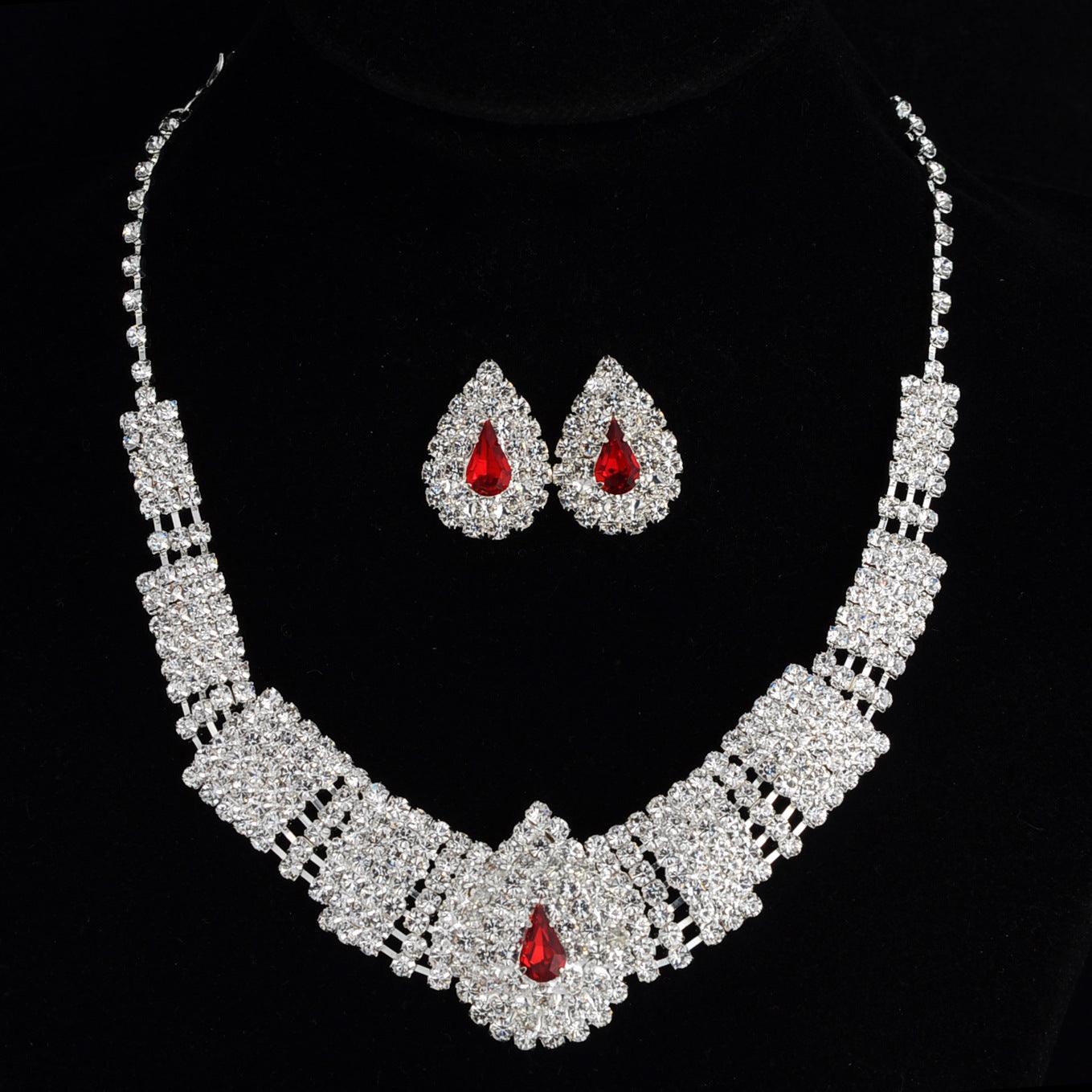 Drill Bridal Suite Necklace
