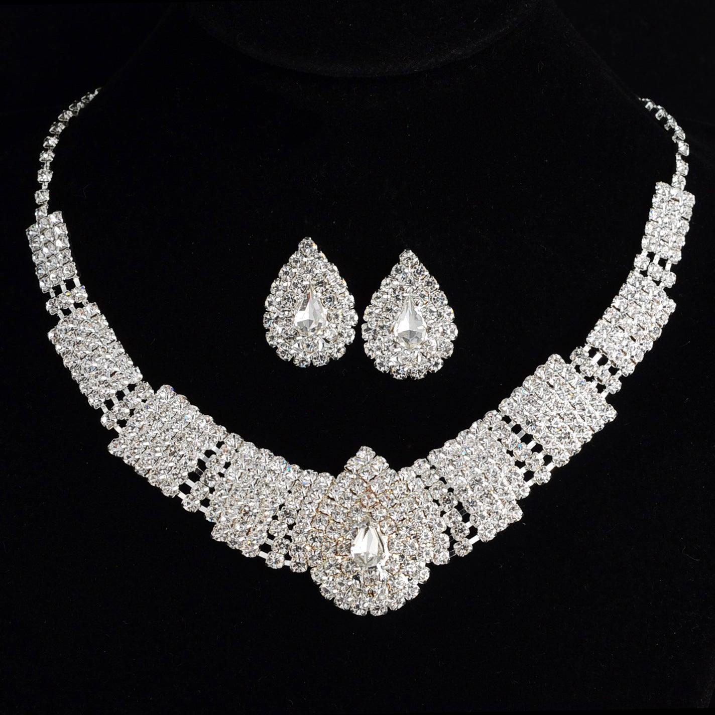 Drill Bridal Suite Necklace
