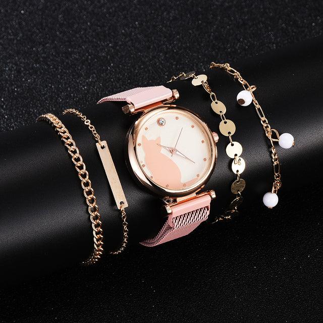 Fashionable Watch Set for Women