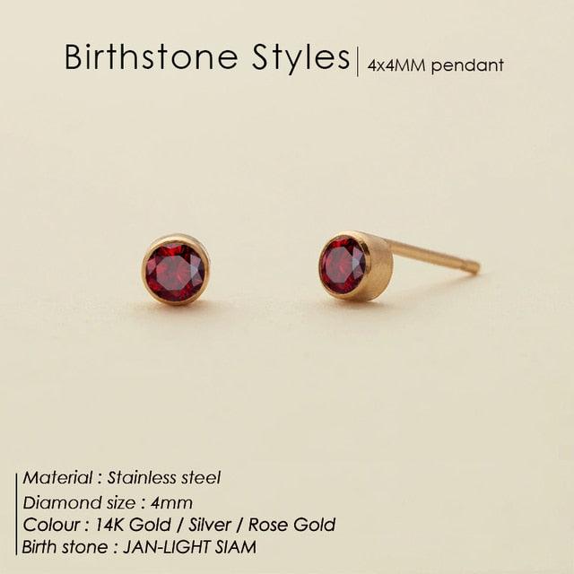 Fashion 12 Crystal Stud Earrings