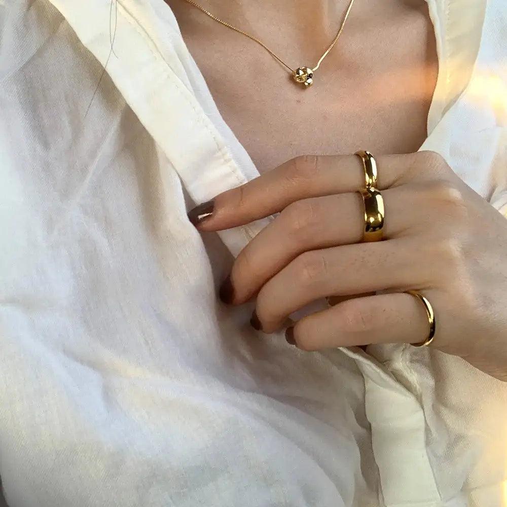 Tarnish Gold Ring