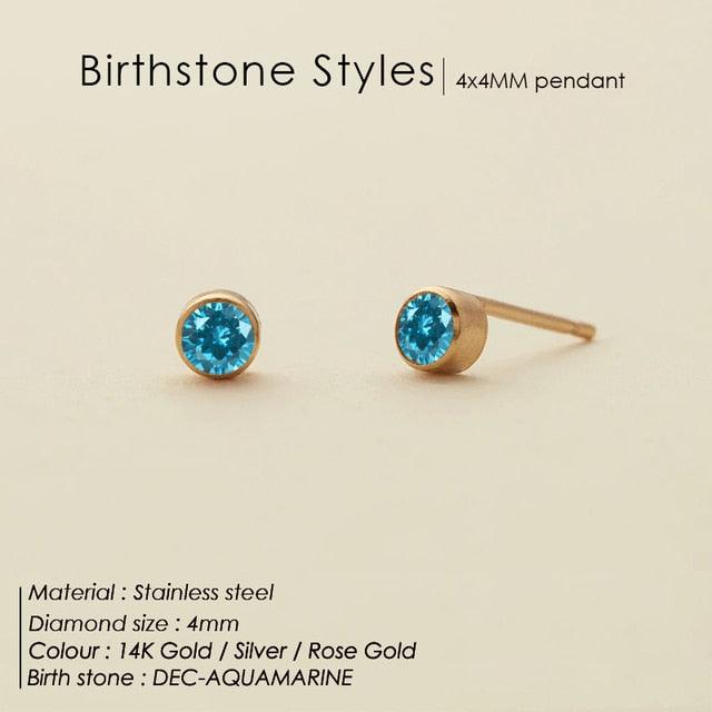 Fashion 12 Crystal Stud Earrings