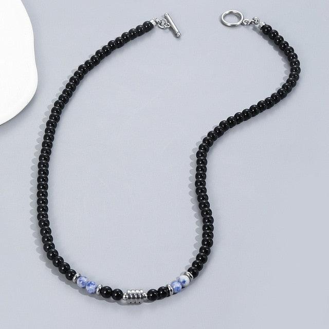 Black Pearl Vintage Stainless Steel