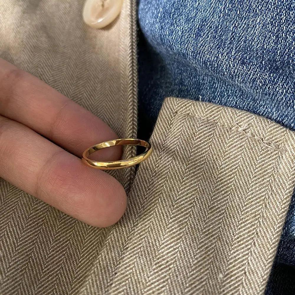 Tarnish Gold Ring