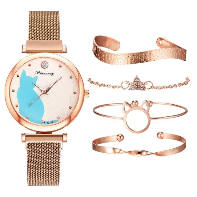 Fashionable Watch Set for Women