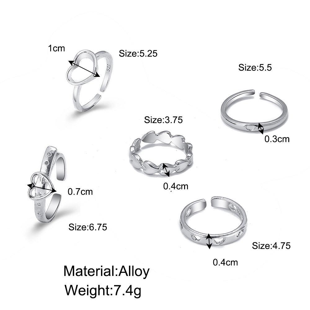 White Pearl Rice Bead Ring
