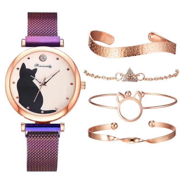 Fashionable Watch Set for Women