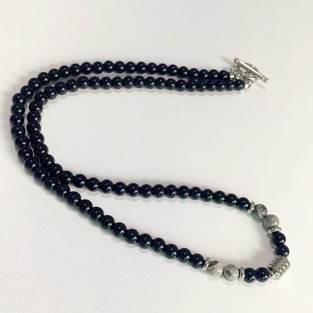 Black Pearl Vintage Stainless Steel