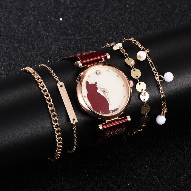 Fashionable Watch Set for Women