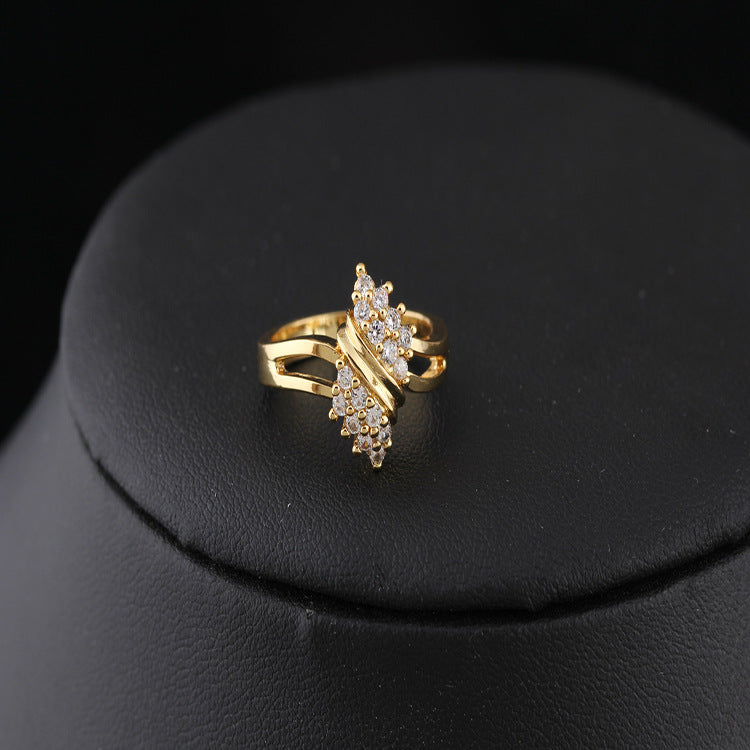 Girls Fashion Zircon Ring