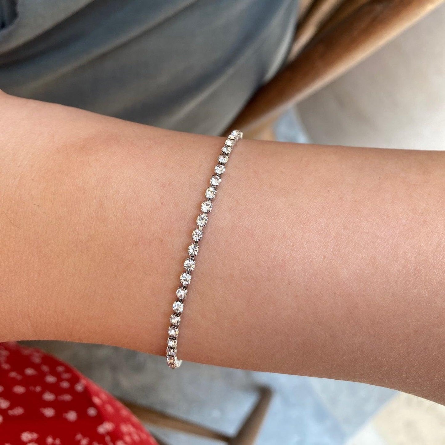 Women Tennis Bracelet