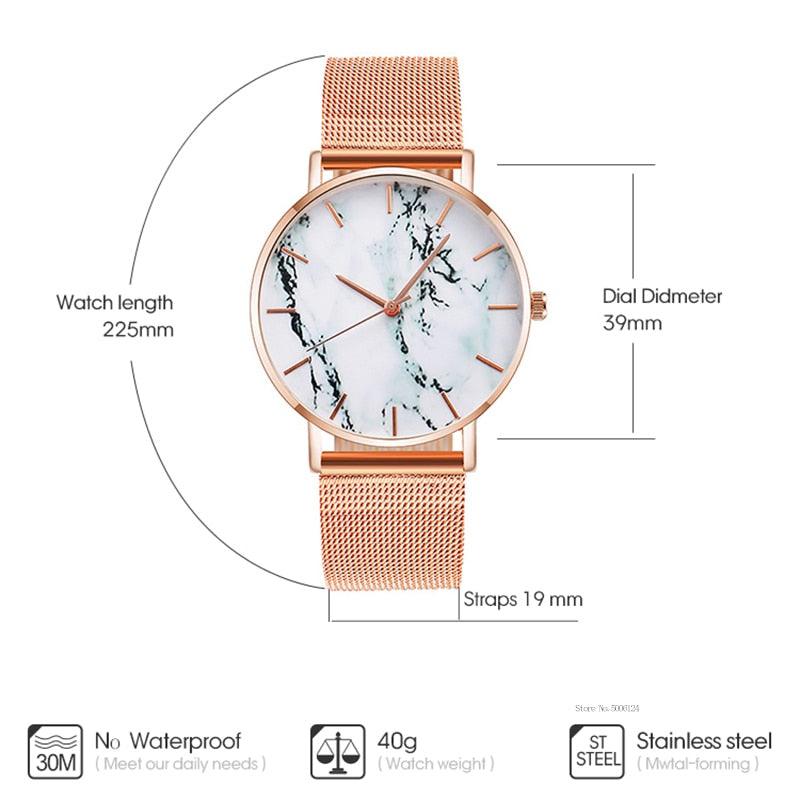 Retro Fashion Rose Gold Band