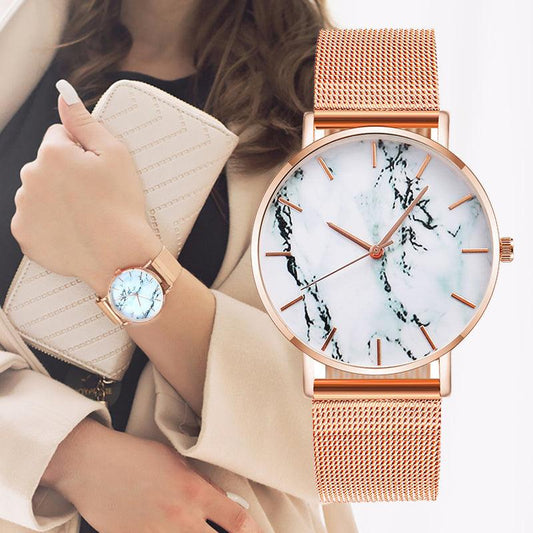 Retro Fashion Rose Gold Band
