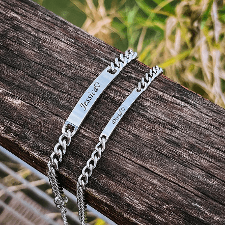 Engrave Your Bracelet Set