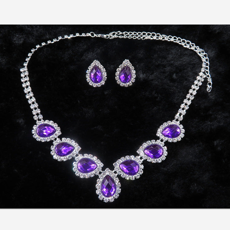 The New Bridal Diamond Fashion Necklace Set (custom)