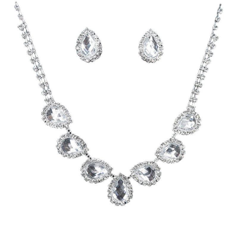 The New Bridal Diamond Fashion Necklace Set (custom)