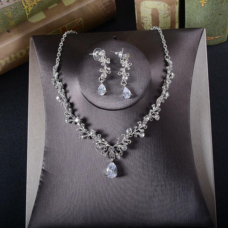 TL205 Bridal Rhinestone bridal jewelry set