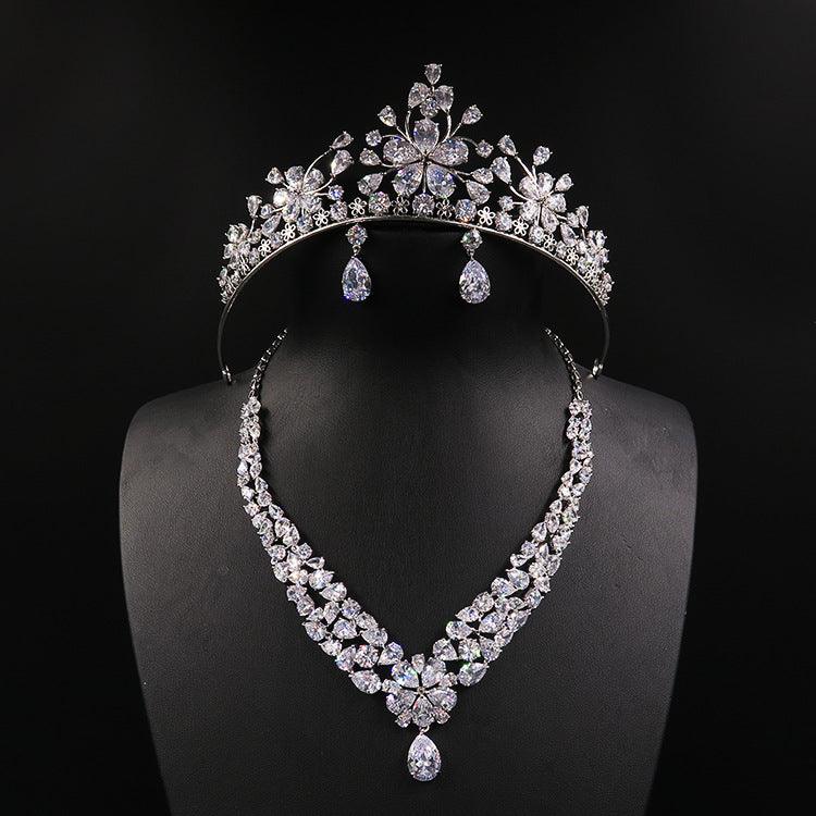 Head dress crown wedding jewelry ornaments suit