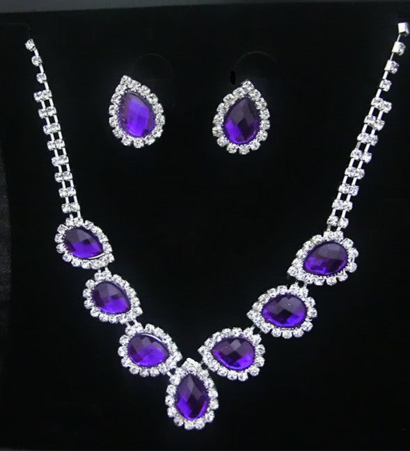 The New Bridal Diamond Fashion Necklace Set (custom)