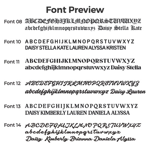 Figaro Chain Custom Name Necklace